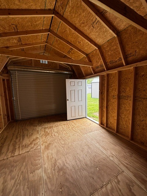 Lofted Barn Garage - 12x28 (#9) image 7